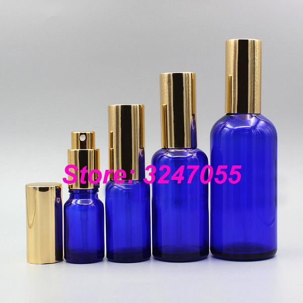 storage bottles & jars 5/10/15/20/30/50/100ml cosmetic toner fine mist bottle, portable blue spray bottle with gold cap, perfume atomizer vi
storage bottles & jars 5/10/15/20/30/50/100ml cosmetic toner fine mist bottle, portable blue spray bottle with gold cap, perfume atomizer vi