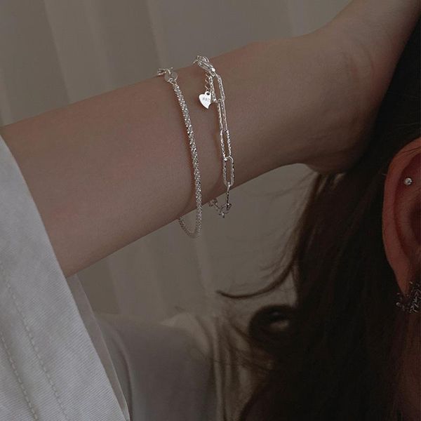 link, chain glittering sparkling bracelet women's summer 2021 fashion -selling simple bare starry star design jewelry, Black
link, chain glittering sparkling bracelet women's summer 2021 fashion -selling simple bare starry star design jewelry, Black