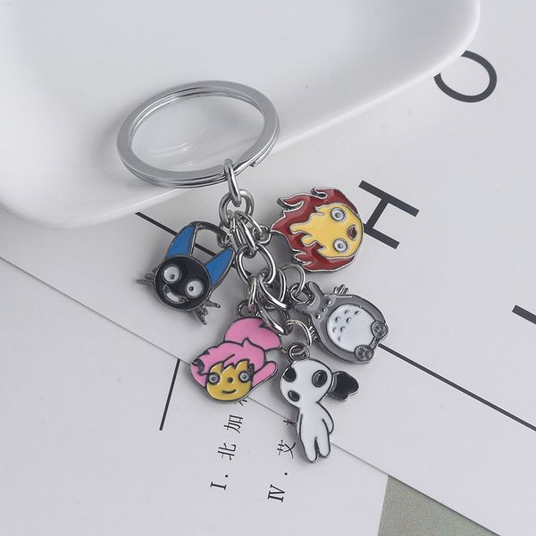 10pcrj anime my neighbor totoro keychain cartoon figures toy dog cat pendants key chain women men kids jewelry accessories gift, Silver
10pcrj anime my neighbor totoro keychain cartoon figures toy dog cat pendants key chain women men kids jewelry accessories gift, Silver