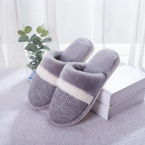plush thermal cotton slippers winter couple interior home multi-color cute floor, Black
plush thermal cotton slippers winter couple interior home multi-color cute floor, Black