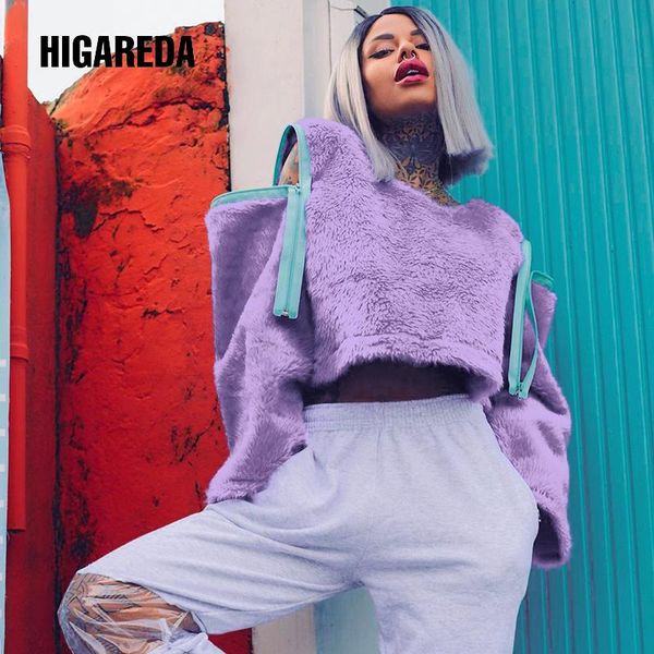 women's hoodies & sweatshirts long sleeve lamb wool hollow out zippers crop 2021 autumn winter women pullovers warm streetwear, Black
women's hoodies & sweatshirts long sleeve lamb wool hollow out zippers crop 2021 autumn winter women pullovers warm streetwear, Black