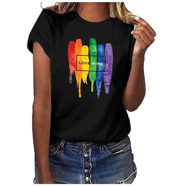 women's t-shirt women 2021 rainbow t-shirts female short sleeve tees girl summer brand love is clothing camisetas mujer, White
women's t-shirt women 2021 rainbow t-shirts female short sleeve tees girl summer brand love is clothing camisetas mujer, White