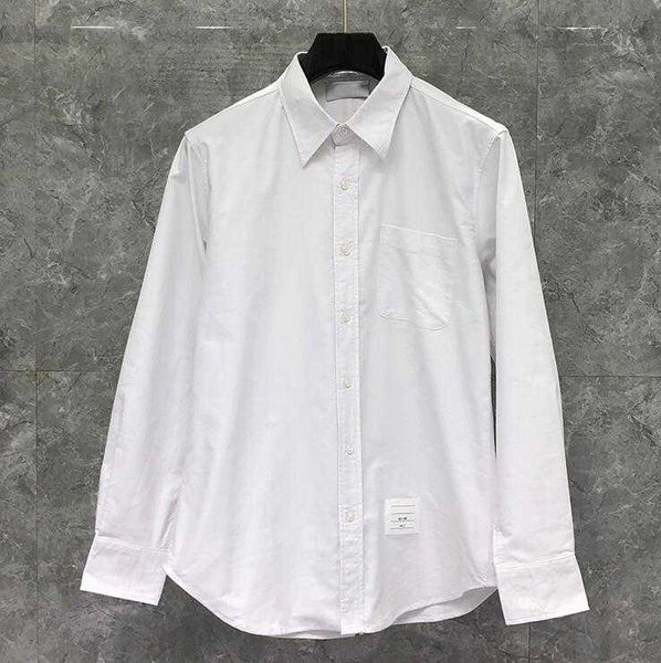 men's casual shirts 2021 fashion brand men long sleeve shirt turn down collar oxford back stripes white clothing, White;black
men's casual shirts 2021 fashion brand men long sleeve shirt turn down collar oxford back stripes white clothing, White;black