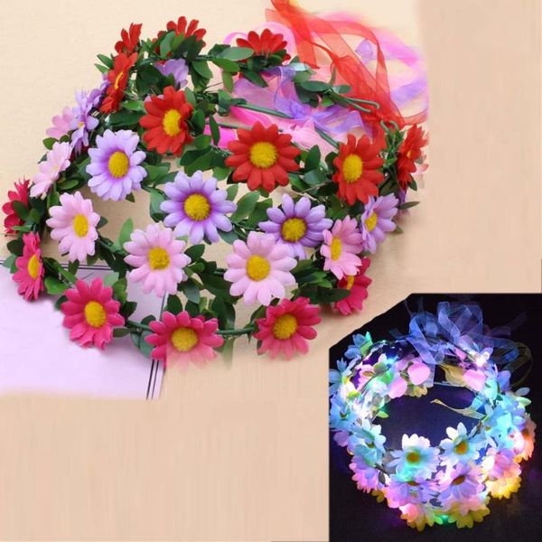 light women girls flower headband ribbon hair band bridal led glow valentines day easter wedding birthday party decoration
light women girls flower headband ribbon hair band bridal led glow valentines day easter wedding birthday party decoration