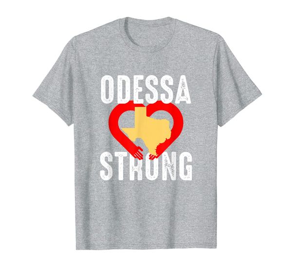 odessa strong - texas strong - odessa texas strong t-shirt, White;black