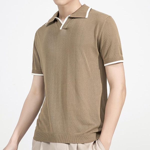 men's polos brand sweaters pullover t shirt men summer solid knitted shirts slim sweater male quality short, White;black
men's polos brand sweaters pullover t shirt men summer solid knitted shirts slim sweater male quality short, White;black