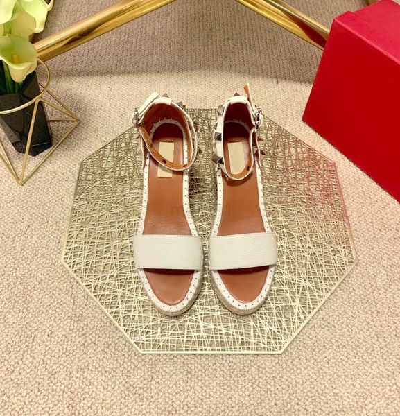 super 2021 summer high heel fashion luxury ladies thick sandals designer non-slip twine wedges 35-41 size with box, Black
super 2021 summer high heel fashion luxury ladies thick sandals designer non-slip twine wedges 35-41 size with box, Black