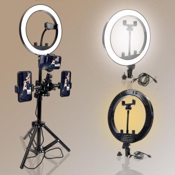 26cm dimmable led selfie ring light studio pography po fill lamp with tripod for youtobe smartphone makeup video live flash heads
26cm dimmable led selfie ring light studio pography po fill lamp with tripod for youtobe smartphone makeup video live flash heads