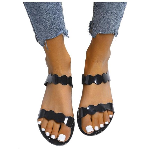women sandals slippers 2021 summer slip-on beach flat open toe breathable rhinestone shoes, Black
women sandals slippers 2021 summer slip-on beach flat open toe breathable rhinestone shoes, Black