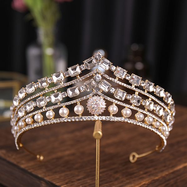 vintage glod rhinestone bridal tiara fashion golden diadem for women gifts wedding dress hair jewelry princess crown accessoriesdio chan con, White;golden
vintage glod rhinestone bridal tiara fashion golden diadem for women gifts wedding dress hair jewelry princess crown accessoriesdio chan con, White;golden
