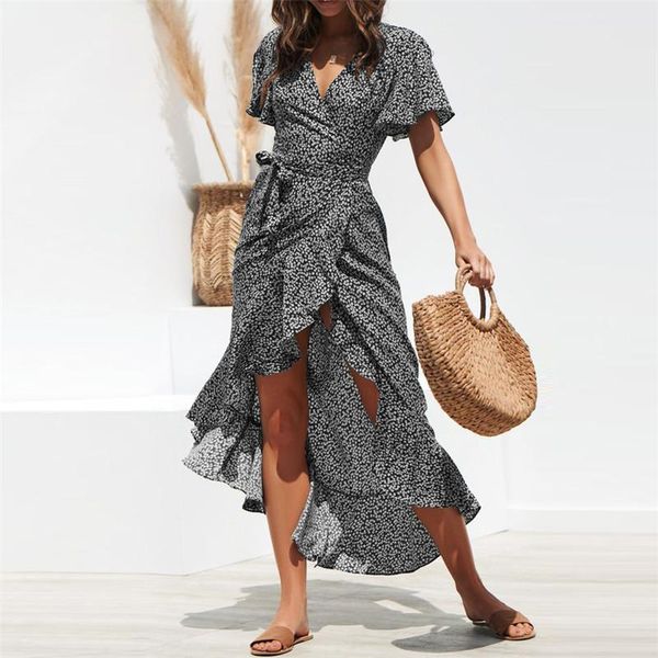 summer chiffon beach dress printed dot sundress irregular elegant party vintage cover up bathing suit plus size women's swimwear, White;black
summer chiffon beach dress printed dot sundress irregular elegant party vintage cover up bathing suit plus size women's swimwear, White;black