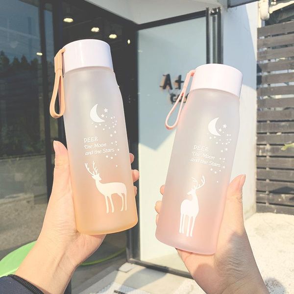 water bottles 560ml creative korean plastic bottle lover girl portable outdoor deer leak-proof drink travel sport drinkware
water bottles 560ml creative korean plastic bottle lover girl portable outdoor deer leak-proof drink travel sport drinkware