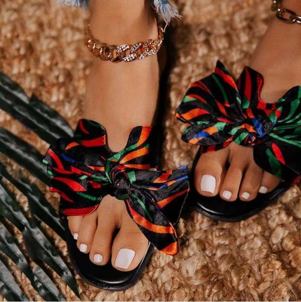 slip-on coloful bowtie shoes flip flop flat beach sandals women casual slippers, Black
slip-on coloful bowtie shoes flip flop flat beach sandals women casual slippers, Black