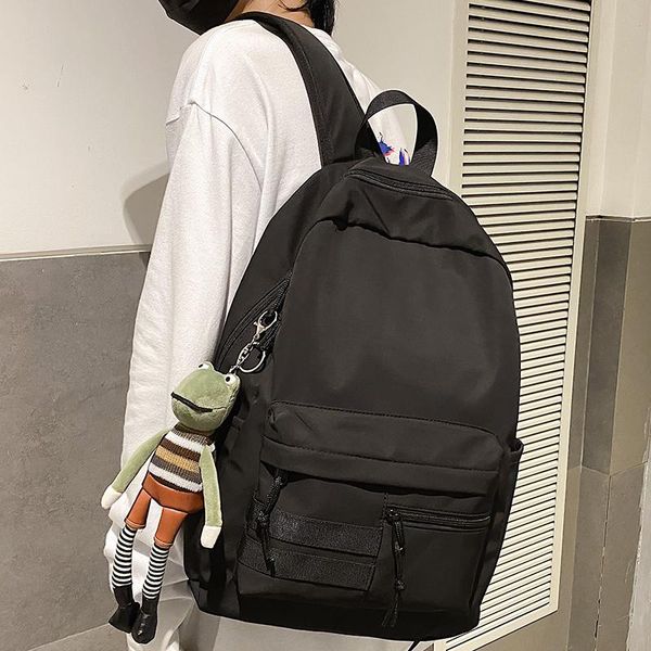 backpack fashion men lapschoolbag waterproof nylon casual travel solid color college student bag 2021
backpack fashion men lapschoolbag waterproof nylon casual travel solid color college student bag 2021