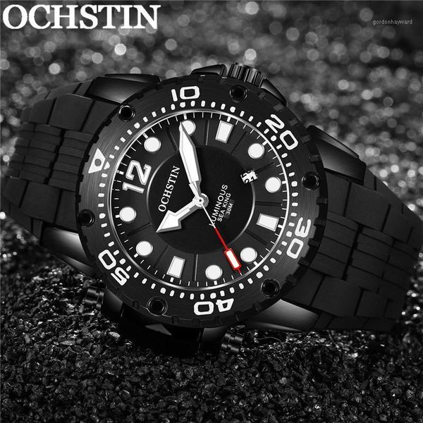 wristwatches ochstin men watch black military army waterproof male clock sport business rubber quartz man wristwatch 6124, Slivery;brown
wristwatches ochstin men watch black military army waterproof male clock sport business rubber quartz man wristwatch 6124, Slivery;brown
