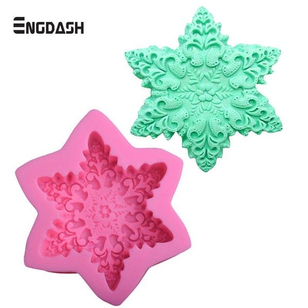 baking & pastry tools engdash 1pc silicone mold 3d snow flake form chocolate candy jello soap cake decoration fondant moulds kitchen
baking & pastry tools engdash 1pc silicone mold 3d snow flake form chocolate candy jello soap cake decoration fondant moulds kitchen
