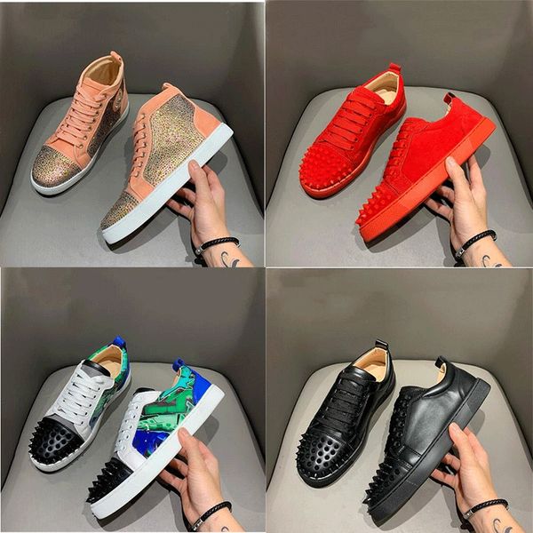 2021 luxury casual shoes studded spikes fashion red suede leather mens sneaker womens flat bottoms shoe party lovers size 36-48, Black
2021 luxury casual shoes studded spikes fashion red suede leather mens sneaker womens flat bottoms shoe party lovers size 36-48, Black