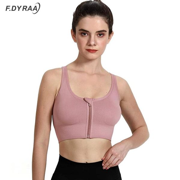 gym clothing f.dyraa front zipper sports bra women solid yoga tank crop fitness push up shockproof running athletic fast dry, White;black
gym clothing f.dyraa front zipper sports bra women solid yoga tank crop fitness push up shockproof running athletic fast dry, White;black