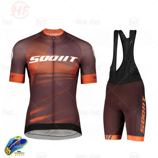 racing sets cycling jersey set 2021 scottful men's short sleeve team uniform summer mountain bike, Black;blue
racing sets cycling jersey set 2021 scottful men's short sleeve team uniform summer mountain bike, Black;blue
