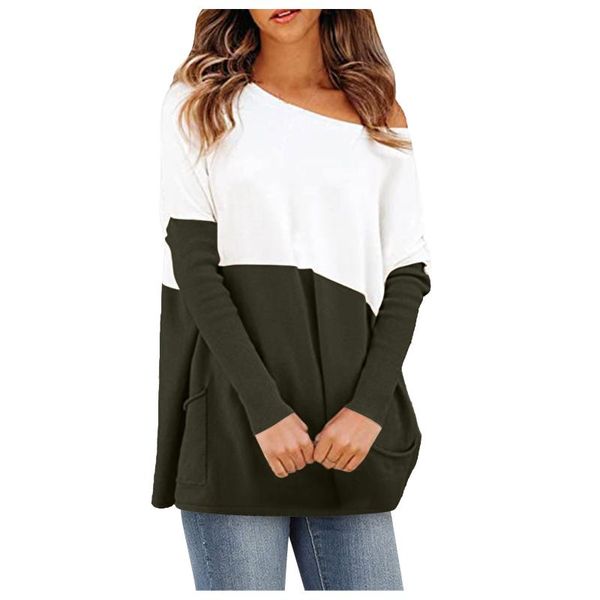 women's blouses & shirts patchwork pockets women casual loose o-neck cotton female funny fashion western style autumn feminina clothing, White
women's blouses & shirts patchwork pockets women casual loose o-neck cotton female funny fashion western style autumn feminina clothing, White