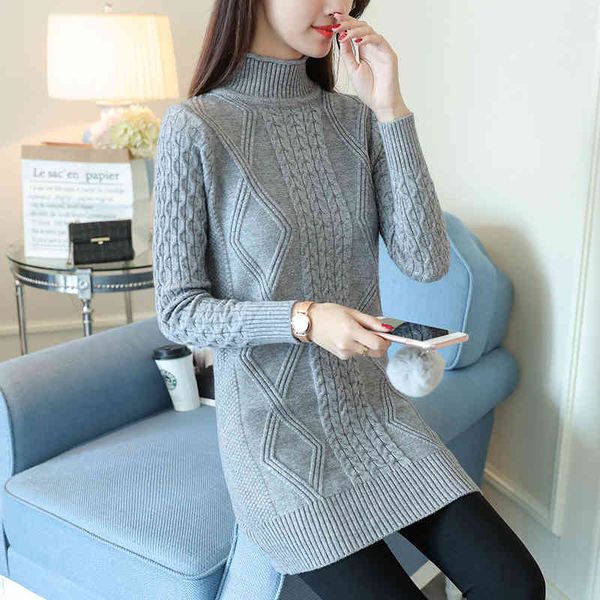 half-neck womens autumn winter new fashion plus size 3xl female twist jacket medium long sweater thicken warm jacket, White;black
half-neck womens autumn winter new fashion plus size 3xl female twist jacket medium long sweater thicken warm jacket, White;black