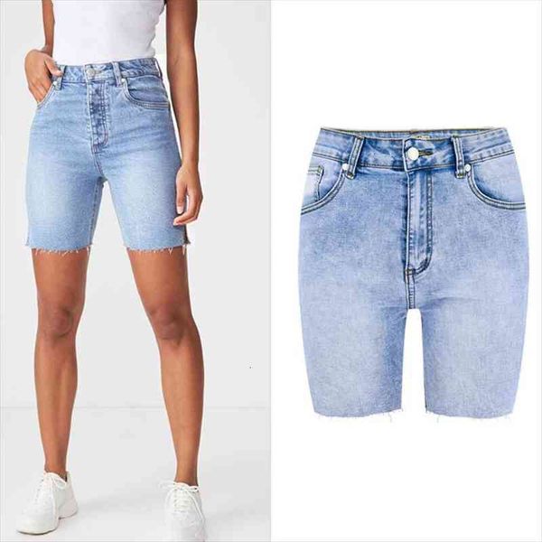 summer denim women shorts waisted knee length jeans casual cotton stretch, White;black
summer denim women shorts waisted knee length jeans casual cotton stretch, White;black