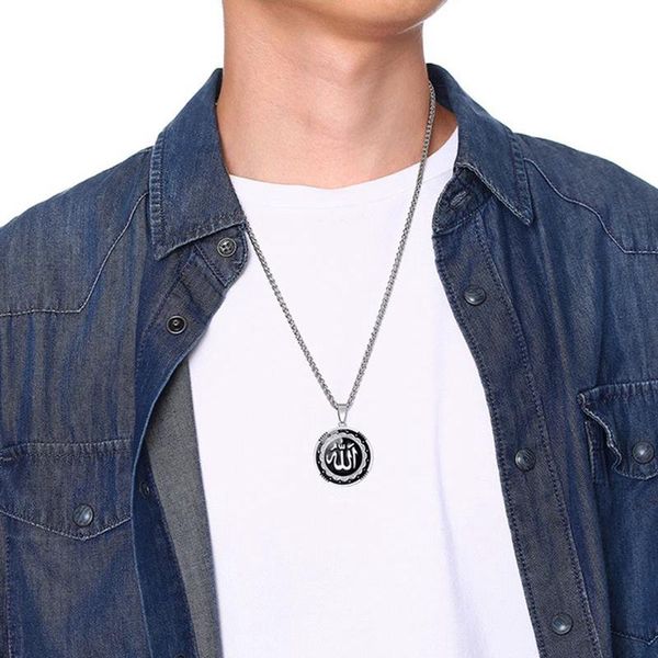 pendant necklaces religious necklace for men women arabic islamic god charm accessories muslim, Silver
pendant necklaces religious necklace for men women arabic islamic god charm accessories muslim, Silver