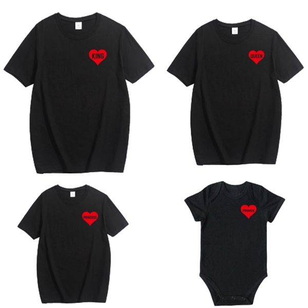 shirts family love matching father mother daughter son clothes t-shirt king queen t shirt 210417, Blue
shirts family love matching father mother daughter son clothes t-shirt king queen t shirt 210417, Blue