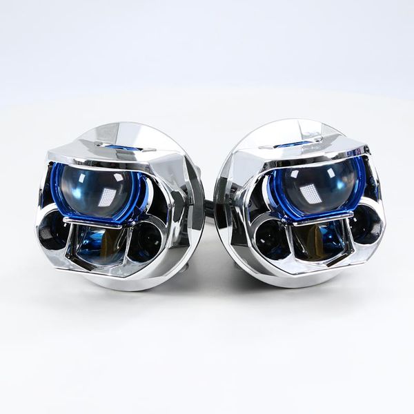 car headlights laser bi led projector lens 5000k auto headlight light for