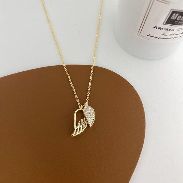 pendant necklaces allme fashion shiny cz stone hollow feather necklace for women girls thin chain plain accessories pendientes, Silver
pendant necklaces allme fashion shiny cz stone hollow feather necklace for women girls thin chain plain accessories pendientes, Silver