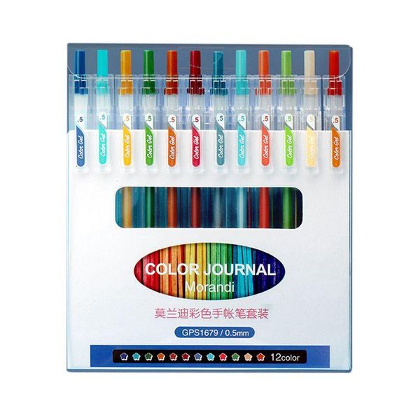 gel pens morandi 12-color hand account pen color 0.5mm press retro watercolor set 2021
gel pens morandi 12-color hand account pen color 0.5mm press retro watercolor set 2021