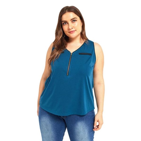 plus size t-shirt sale oversize clothes sleeveless women's chiffon shirt summer loose solid color ladies blouse casual shirts d30, Black
plus size t-shirt sale oversize clothes sleeveless women's chiffon shirt summer loose solid color ladies blouse casual shirts d30, Black