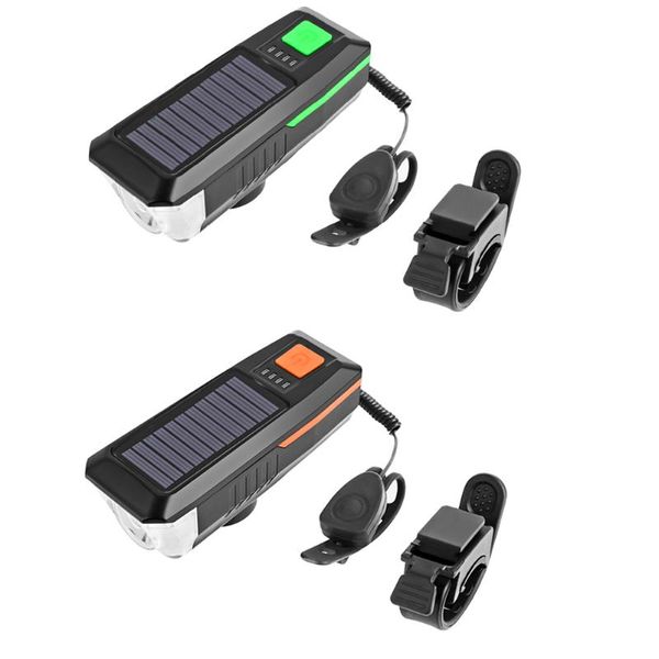 bicycle bell with light usb rechargeable & solar power dual charging 3 modes t6 led front waterproof special design bike lights
bicycle bell with light usb rechargeable & solar power dual charging 3 modes t6 led front waterproof special design bike lights