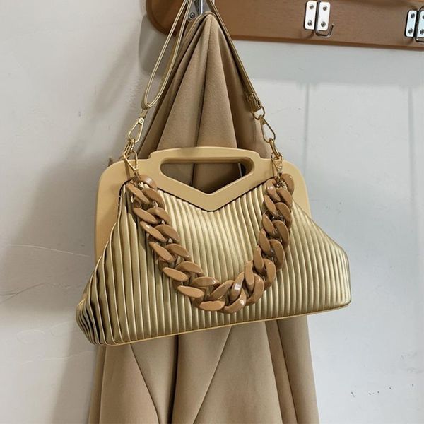 evening bags modern golden woman chain shoulder pu leather female purse handbags large capacity ladies daily small casual tote bag
evening bags modern golden woman chain shoulder pu leather female purse handbags large capacity ladies daily small casual tote bag