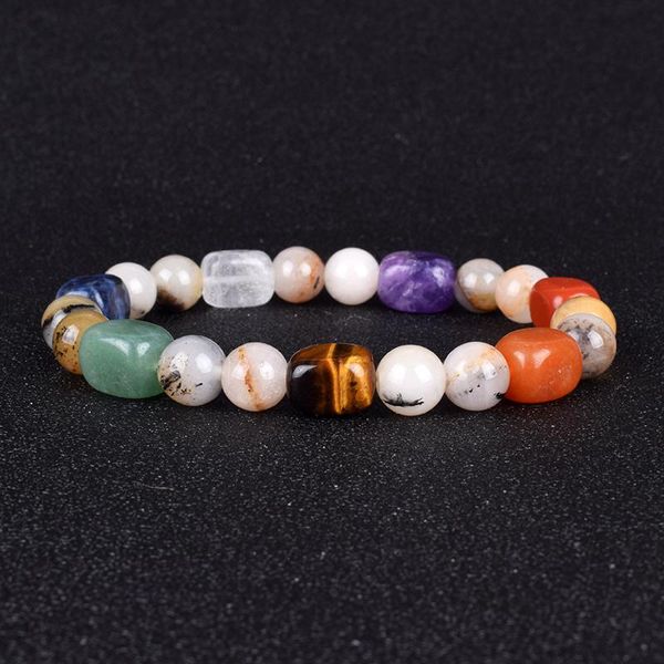 beaded, strands nature quartzs crystal 7 chakra bracelets natural stone beaded men women elastic healing yoga bracelet jewelry gift, Black
beaded, strands nature quartzs crystal 7 chakra bracelets natural stone beaded men women elastic healing yoga bracelet jewelry gift, Black