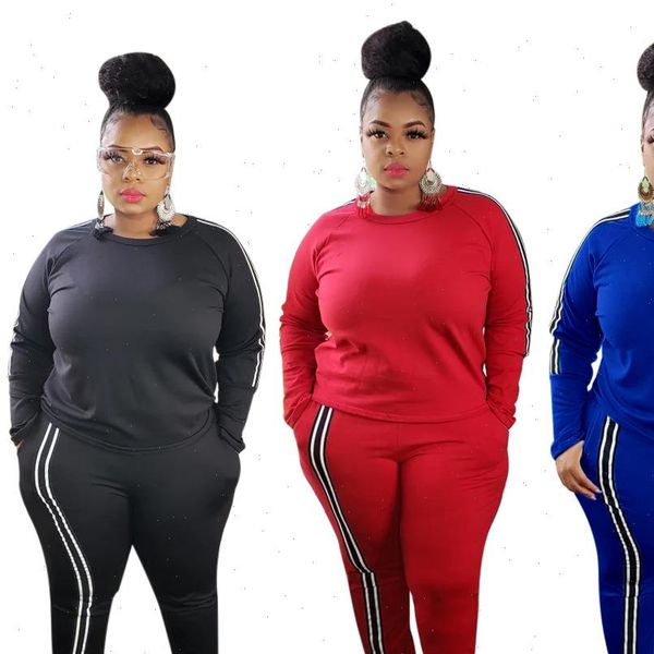 casual solid sportwear autumn ladys women tracksuits big size o neck full sleeve pullover bodycon pants two piece sets, Gray
casual solid sportwear autumn ladys women tracksuits big size o neck full sleeve pullover bodycon pants two piece sets, Gray