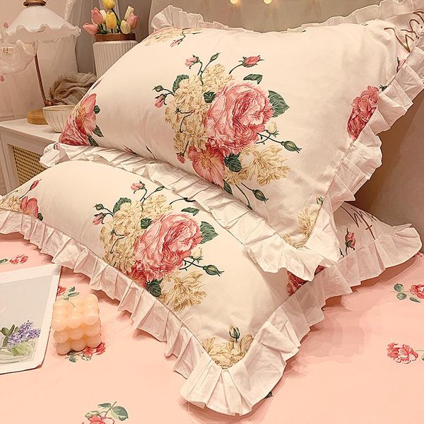 pillow case cilected korean lotus leaf lace 100% cotton pillowcase ins small fresh floral print cushion cover core protective
pillow case cilected korean lotus leaf lace 100% cotton pillowcase ins small fresh floral print cushion cover core protective