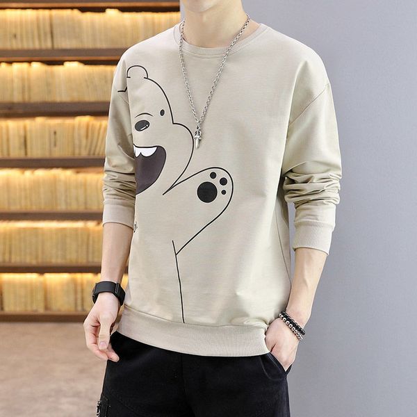 manly fine youth clothes korean-style trend around the neck spring man's bottom shirt tide, White;black
manly fine youth clothes korean-style trend around the neck spring man's bottom shirt tide, White;black