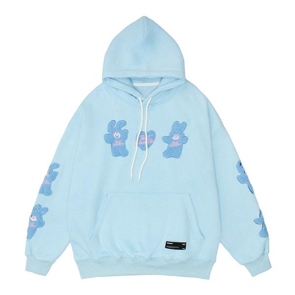 men's hoodies & sweatshirts men harajuku streetwear cartoon embroidery pullover fleece japanese casual college oversized unisex, Black
men's hoodies & sweatshirts men harajuku streetwear cartoon embroidery pullover fleece japanese casual college oversized unisex, Black
