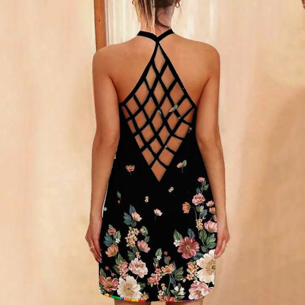 ethnic clothing backless dress womens floral printed plus size o-neck vest tank mini party summer beach halter off shoulder dresses, Red
ethnic clothing backless dress womens floral printed plus size o-neck vest tank mini party summer beach halter off shoulder dresses, Red