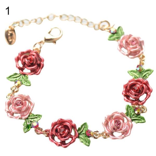 charm bracelets ethnic vintage rhinestone flower women bracelet bangle jewelry wrist decor pulseira feminina femme gifts for, Golden;silver
charm bracelets ethnic vintage rhinestone flower women bracelet bangle jewelry wrist decor pulseira feminina femme gifts for, Golden;silver