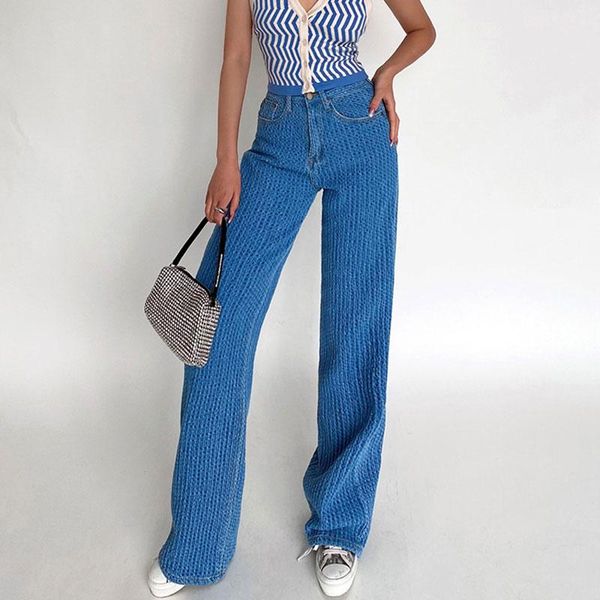 spring tide casual crossed jeans women high waist denim wide leg pants for female fashion clothes women's, Blue
spring tide casual crossed jeans women high waist denim wide leg pants for female fashion clothes women's, Blue