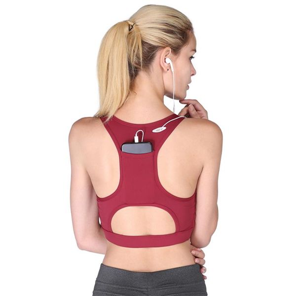gym clothing fitness women high impact sports bra push up back pocket running yoga workout femme nylon underwear padded crop female, White;black
gym clothing fitness women high impact sports bra push up back pocket running yoga workout femme nylon underwear padded crop female, White;black