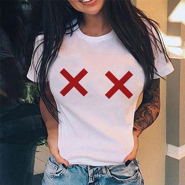 Style Ladies Casual White Men Tops Short Sleeve Simple And Women Tee Round Neck Summer Fashion Female, White;black
Style Ladies Casual White Men Tops Short Sleeve Simple And Women Tee Round Neck Summer Fashion Female, White;black