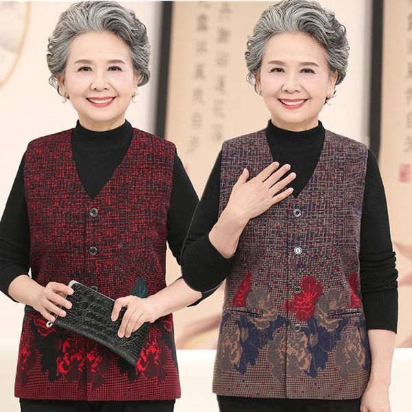 women's vests selling product in 2021 printing vest women spring autumn single-breasted short large size 5xl middle age clothing, Black;white
women's vests selling product in 2021 printing vest women spring autumn single-breasted short large size 5xl middle age clothing, Black;white