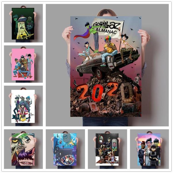 paintings gorillaz hip hop canvas painting anime poster modern wall art picture living room cafe home decor
paintings gorillaz hip hop canvas painting anime poster modern wall art picture living room cafe home decor