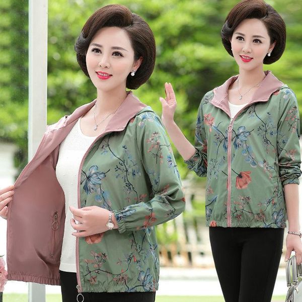 women spring summer middle age bomberjackets female sun protection print plus size jacket ladies casual loose l132 women's jackets, Black;brown
women spring summer middle age bomberjackets female sun protection print plus size jacket ladies casual loose l132 women's jackets, Black;brown