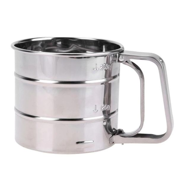 baking & pastry tools 1 pcs stainless steel sieve cup powder flour tool icing sugar mesh colander crank sifter kitchen cocina knife
baking & pastry tools 1 pcs stainless steel sieve cup powder flour tool icing sugar mesh colander crank sifter kitchen cocina knife