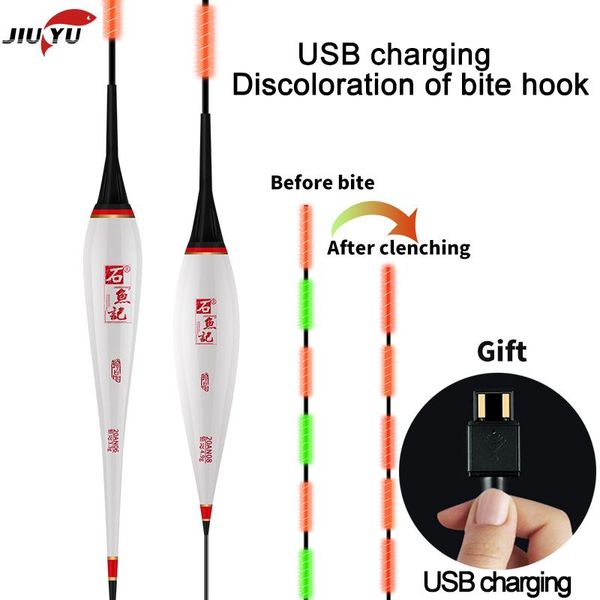 smart led fishing float usb charging high sensitivity alarm fish bite color change electronic buoy floating bobber stick accessories
smart led fishing float usb charging high sensitivity alarm fish bite color change electronic buoy floating bobber stick accessories