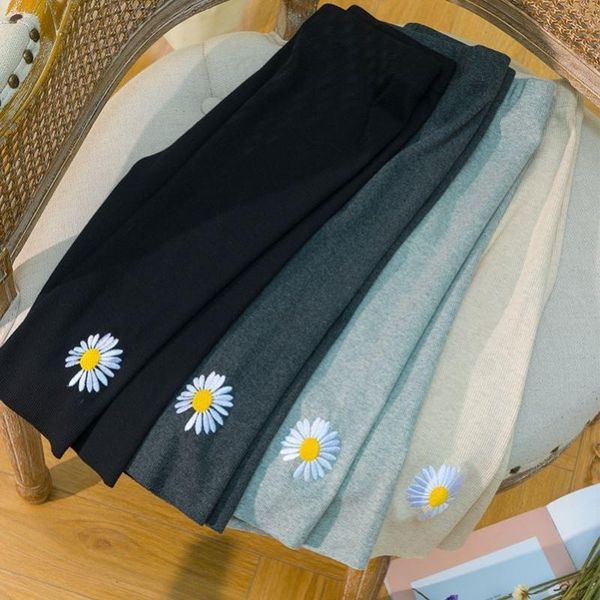 women's leggings 5 / 3 small daisy for women wear thin summer high waist elastic large size pants, Black
women's leggings 5 / 3 small daisy for women wear thin summer high waist elastic large size pants, Black